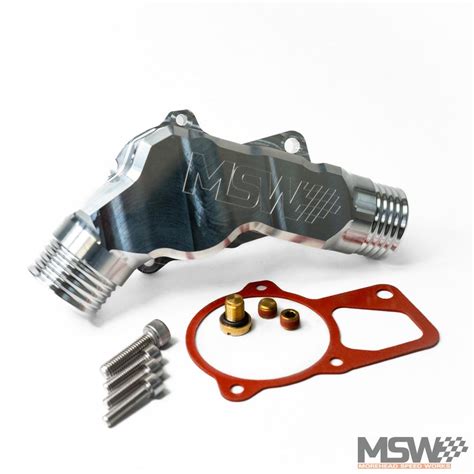 MSW E46 Enhanced Thermostat Housing 